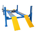 Four post hydraulic car lift/4 post used wheel alignment lift
